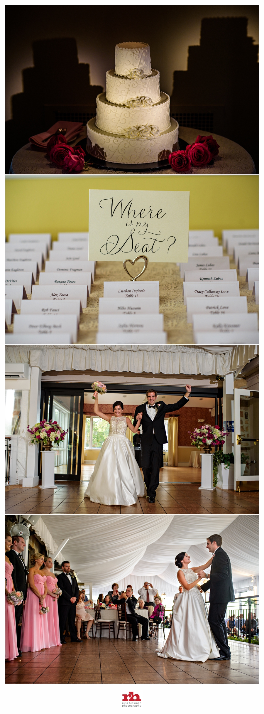 The reception at the Manor House at Prophecy Creek begins!
